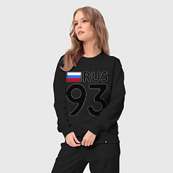 Костюм хлопковый женский RUS 93, цвет: черный — фото 2