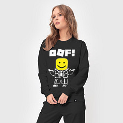 Костюм хлопковый женский ROBLOX, цвет: черный — фото 2