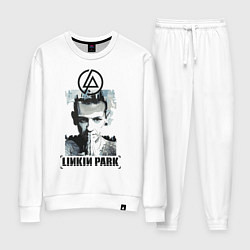 Костюм хлопковый женский Linkin Park, цвет: белый