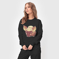 Костюм хлопковый женский Dont Starve, цвет: черный — фото 2