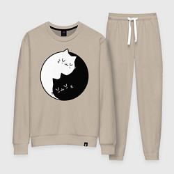 Женский костюм Yin and Yang cats