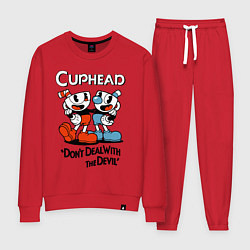 Женский костюм Cuphead, Dont deal with devil