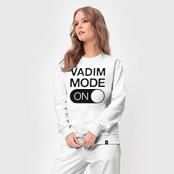 Костюм хлопковый женский Vadim Mode On, цвет: белый — фото 2