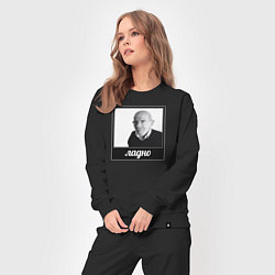 Костюм хлопковый женский Ладно, цвет: черный — фото 2