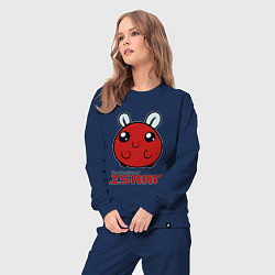 Костюм хлопковый женский The binding of isaac Monsters, цвет: тёмно-синий — фото 2