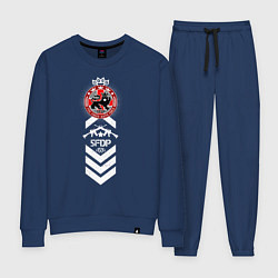 Костюм хлопковый женский Five Finger Death Punch Stripe, цвет: тёмно-синий