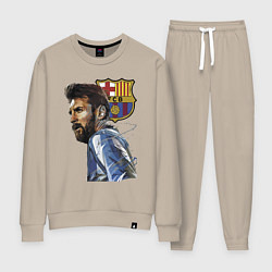 Женский костюм Lionel Messi Barcelona Argentina Striker