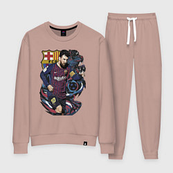 Женский костюм Messi Barcelona Argentina Striker