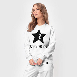 Костюм хлопковый женский Crimin бренд One Piece, цвет: белый — фото 2
