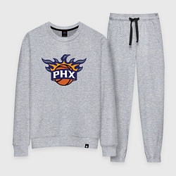 Костюм хлопковый женский Phoenix Suns, цвет: меланж