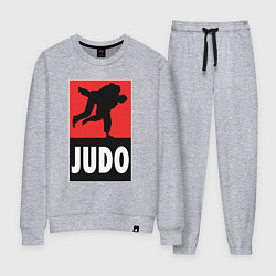 Костюм хлопковый женский Judo, цвет: меланж