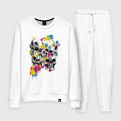 Женский костюм Color & Skulls