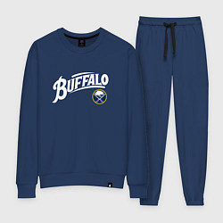 Костюм хлопковый женский Баффало Сейберз , Buffalo Sabres, цвет: тёмно-синий