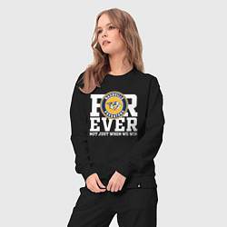 Костюм хлопковый женский Nashville Predators FOREVER NOT JUST WHEN WE WIN Н, цвет: черный — фото 2