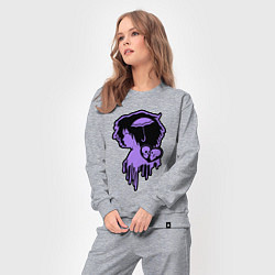 Костюм хлопковый женский Redfall leyla, цвет: меланж — фото 2