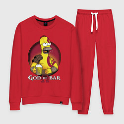 Женский костюм Homer god of bar