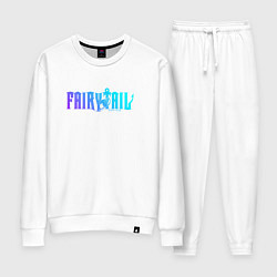Костюм хлопковый женский FAIRY TAIL NEON, цвет: белый