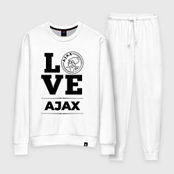 Костюм хлопковый женский Ajax Love Классика, цвет: белый