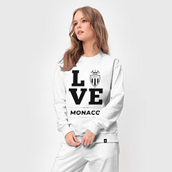 Костюм хлопковый женский Monaco Love Классика, цвет: белый — фото 2