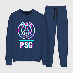 Женский костюм PSG FC в стиле Glitch