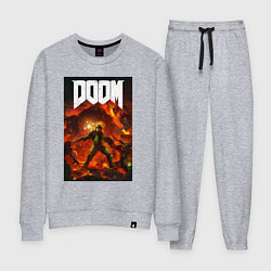 Женский костюм Doom slayer - hell