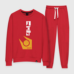 Костюм хлопковый женский City17 - half life, цвет: красный