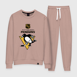 Женский костюм Питтсбург Пингвинз НХЛ логотип