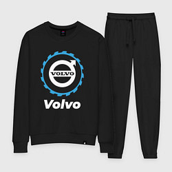 Костюм хлопковый женский Volvo в стиле Top Gear, цвет: черный