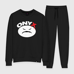 Женский костюм Onyx logo white