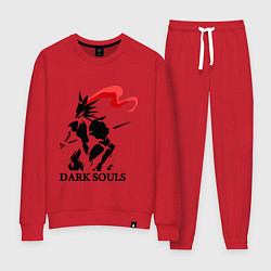 Костюм хлопковый женский Dark Souls, цвет: красный