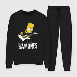 Женский костюм Ramones Барт Симпсон рокер