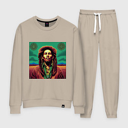 Женский костюм Digital Art Bob Marley in the field