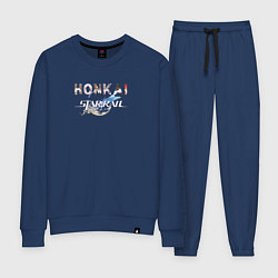 Костюм хлопковый женский Персонажи Honkai Star Rail, цвет: тёмно-синий