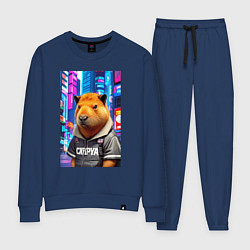 Женский костюм Cool capybara - urban style - neural network