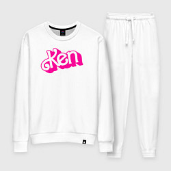 Женский костюм Логотип розовый Кен