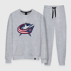 Женский костюм Columbus blue jackets - hockey team - emblem