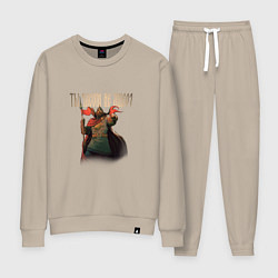 Костюм хлопковый женский Русы против ящеров, цвет: миндальный