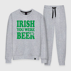 Женский костюм Irish you were beer