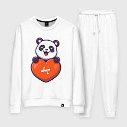 Женский костюм Сердечная панда
