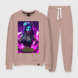 Женский костюм League of Legends Akali Kda