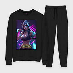 Женский костюм League of Legends Akali Kda