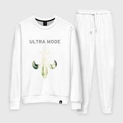 Костюм хлопковый женский Depeche Mode - Ultra mode, цвет: белый