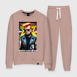 Женский костюм Trumps not dead - ai punk art