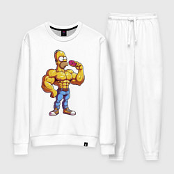 Женский костюм Гомер культурист