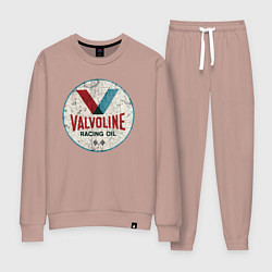 Костюм хлопковый женский Масло для чемпионов, цвет: пыльно-розовый