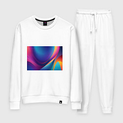 Женский костюм Красивый градиент абстракция