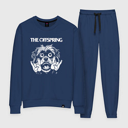 Костюм хлопковый женский The Offspring rock dog, цвет: тёмно-синий