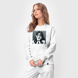 Костюм хлопковый женский Hwang Yeji, цвет: белый — фото 2