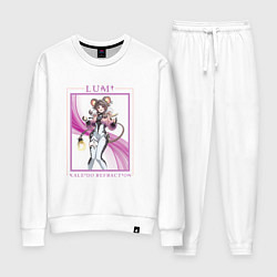 Костюм хлопковый женский Lumi Kaleido Refraction, цвет: белый