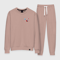 Женский костюм Дед мороз посылает лучи любви